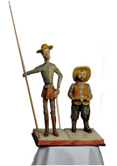 El Quijote y Sancho Panza